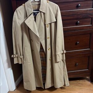 Burberry Tan Trench Coat